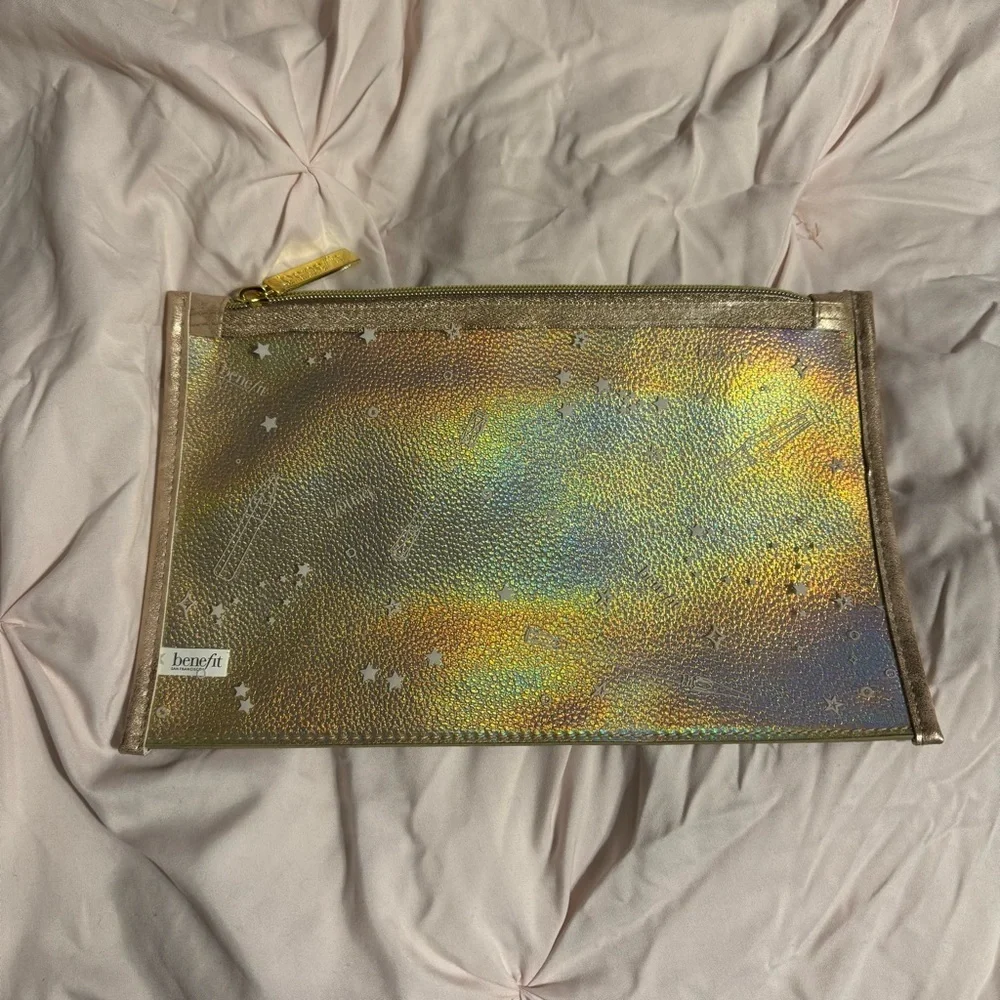Benefit Iridescent Starry Cosmetic Pouch - Picture 1 of 3